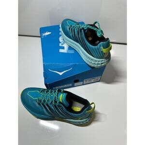 New NIB Women Hoka One Speedgoat 9 Turquoise Blue CBAB walk run sport athletic